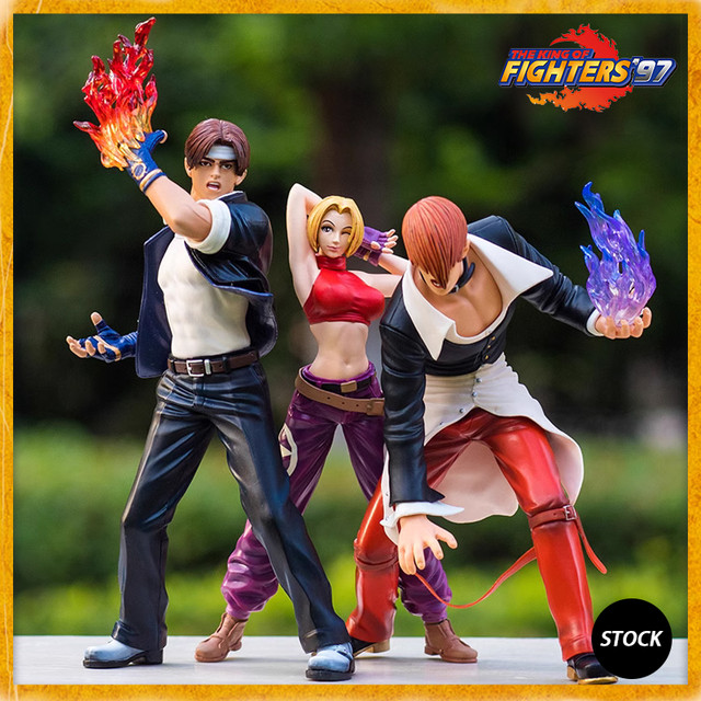 The King Of Fighters Figures Iori Yagami Anime Figures Kyo